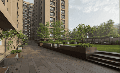 Project Image of 1360 Sq.ft 2 BHK Apartment / Flat for sale in South Bopal for Rs. 7200000