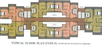 Project Image of 0.0 - 290.0 Sq.ft 1 BHK Apartment for buy in Nina Krishna C And D Wing
