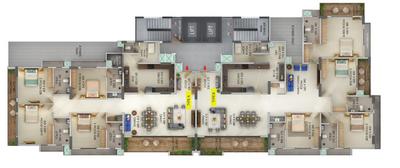 Project Image of 2935.0 - 3509.0 Sq.ft 4 BHK Apartment for buy in ABAD Signature