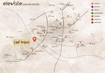 Project Image of 937.54 - 969.51 Sq.ft 3 BHK Apartment for buy in Krishna Sai Kripa