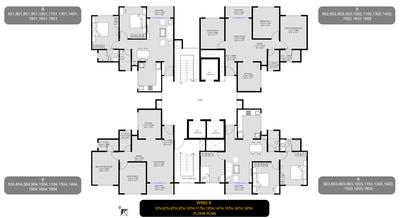 Project Image of 516.34 - 1326.0 Sq.ft 2 BHK Apartment for buy in K Shire Wing A B C D