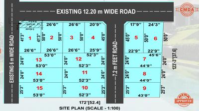 MS Velan Nagar Layout Plan 1
