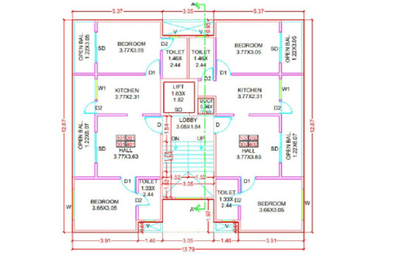 Project Image of 564.24 - 729.47 Sq.ft 1 BHK Apartment for buy in Primus One