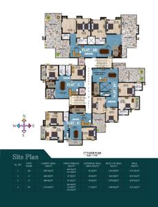 Project Image of 983.0 - 1774.0 Sq.ft 2 BHK Apartment for buy in Magnum Pinnacle