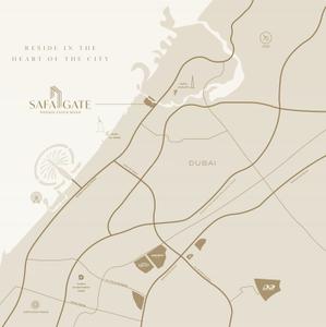 Project Image of 756.0 - 5381.0 Sq.ft 1 BHK Apartment for buy in Damac Safa Gate