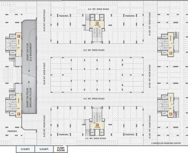 Project Image of 3015 Sq.ft 3 BHK Apartment / Flat for sale in Kudasan for Rs. 16000000