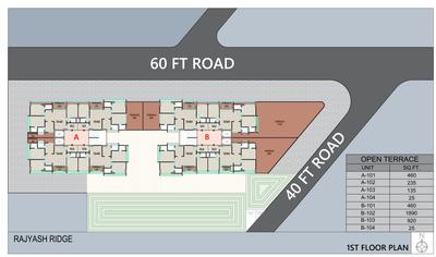 Project Image of 861.22 - 1040.0 Sq.ft 3 BHK Apartment for buy in Rajyash Ridge