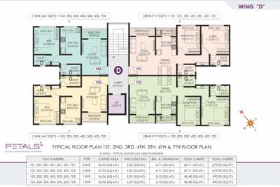 Project Image of 1300 Sq.ft 2.5 BHK Apartment / Flat for sale in Tathawade for Rs. 10300000