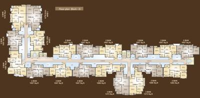 Project Image of 737.0 - 1104.0 Sq.ft 2 BHK Apartment for buy in South India SIS Queenstown