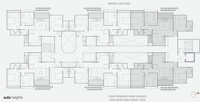 Project Image of 749.49 - 772.74 Sq.ft 3 BHK Apartment for buy in Enerrgia Skyi Sula Heights Phase II