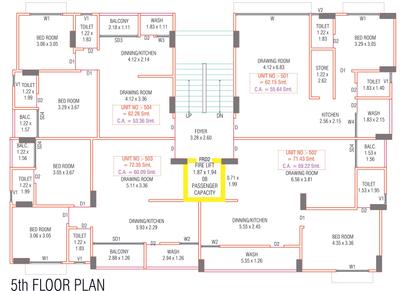 Project Image of 572.75 - 646.8 Sq.ft 1 BHK Apartment for buy in Saral Shyam Anugrah
