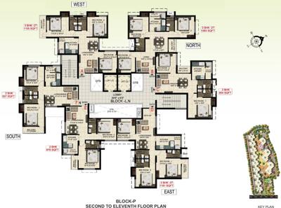 Project Image of 913.0 - 1205.0 Sq.ft 2 BHK Apartment for buy in Real Padmasri
