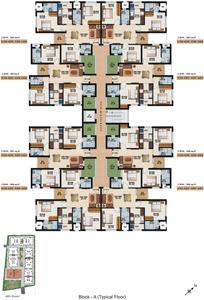 Project Image of 801.0 - 1109.0 Sq.ft 2 BHK Apartment for buy in Sidharth Dakshin