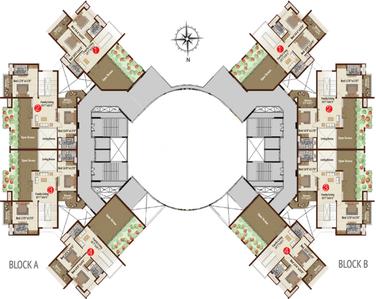 Project Image of 1300.0 - 2005.0 Sq.ft 2 BHK Apartment for buy in BR Meadows