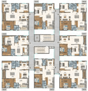 Project Image of 1205.02 - 1484.99 Sq.ft 2 BHK Apartment for buy in Rize Horizon