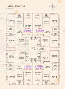 Project Image of 950.02 - 968.97 Sq.ft 3 BHK Apartment for buy in Krishna Nilkanth Madhav