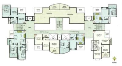Project Image of 393.42 - 427.22 Sq.ft 1 BHK Apartment for buy in Kate Moze Hollyhock City Building No 2 Wing D