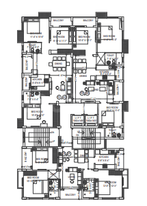 Project Image of 1331.0 - 2843.0 Sq.ft 3 BHK Apartment for buy in PS Pristine