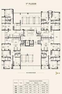 Project Image of 831.0 - 1332.0 Sq.ft 2 BHK Apartment for buy in Gangotree Pranali