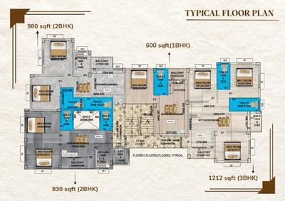 Project Image of 600.0 - 1212.0 Sq.ft 1 BHK Apartment for buy in Maa Kamakhya Apartment