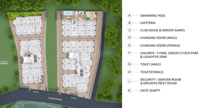 Project Image of 625.0 - 712.0 Sq.ft 2 BHK Apartment for buy in Hive Urban Utopia