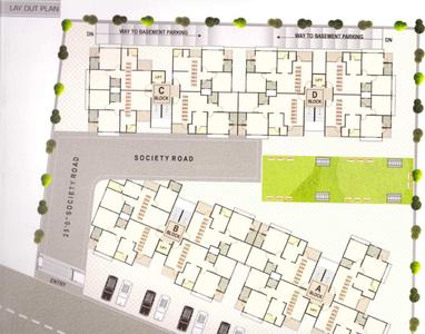 Project Image of 1125.0 - 1305.0 Sq.ft 2 BHK Apartment for buy in Sai Gold