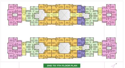 Project Image of 331.85 - 541.0 Sq.ft 1 BHK Apartment for buy in CJ Greens