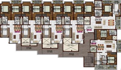 Project Image of 1080.0 - 1350.0 Sq.ft 2 BHK Apartment for buy in Bhavya Harmony
