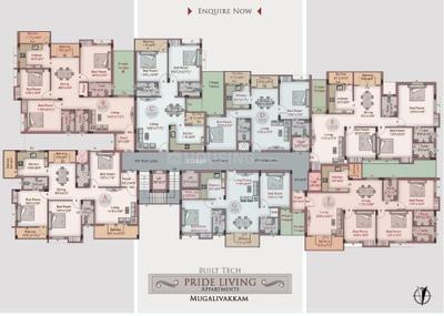 Project Image of 959.0 - 1493.0 Sq.ft 2 BHK Apartment for buy in Tech Pride