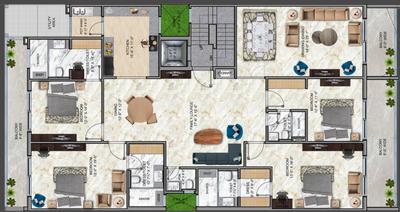 Project Image of 1950.0 - 3762.0 Sq.ft 3 BHK Builder Floor for buy in Creative Ultra Luxurious Floor Project 1