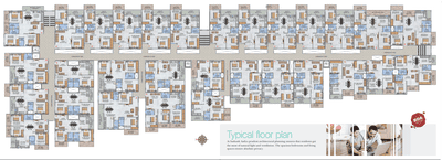 Project Image of 1375 Sq.ft 2 BHK Apartment / Flat for sale in Veerasagara for Rs. 11000000