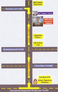 Project Image of 1254.0 - 1272.0 Sq.ft 3 BHK Apartment for buy in Indraa Sai Bhuvana Raghava Towers