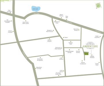 Project Image of 0.0 - 1225.0 Sq.ft 3 BHK Apartment for buy in Damodardas The Palace Green Life