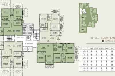 Project Image of 1399.0 - 2605.0 Sq.ft 3 BHK Apartment for buy in Arch Starwood Tower 1 To 7