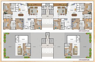 Project Image of 3279.0 - 4244.53 Sq.ft 5 BHK Apartment for buy in Rajhans Trionzza