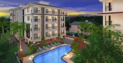 Project Image of 736.0 - 1432.0 Sq.ft 1 BHK Apartment for buy in Acron Candolim Manolita