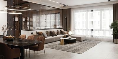 Lodha Corinthia Tower 6 Living Area 1