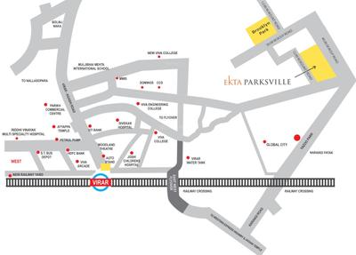 Project Image of 0.0 - 338.0 Sq.ft 1 BHK Apartment for buy in Ekta Parksville Phase II