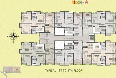 Project Image of 870.0 - 1118.0 Sq.ft 2 BHK Apartment for buy in Magnolia Elite
