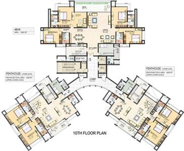 Project Image of 1500.0 - 3600.0 Sq.ft 2 BHK Apartment for buy in Clover Belvedere