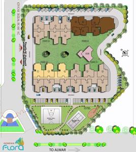 Project Image of 610.0 - 1317.75 Sq.ft 1 BHK Apartment for buy in Genesis Flora