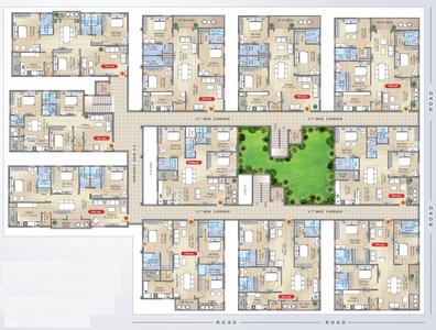 Project Image of 1391.0 - 2420.05 Sq.ft 3 BHK Apartment for buy in Dukes Legend Stellar