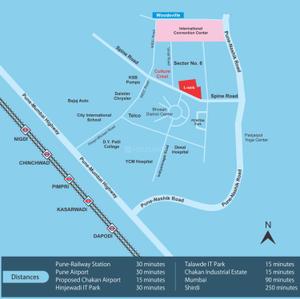 Project Image of 598.0 - 876.0 Sq.ft 2 BHK Apartment for buy in Pharande L Axis Phase II Cluster A