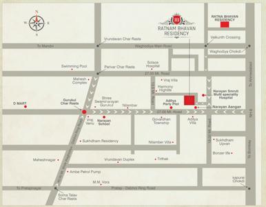 Project Image of 751.0 - 1022.2 Sq.ft 2 BHK Apartment for buy in Ratnam Bhavan Residency