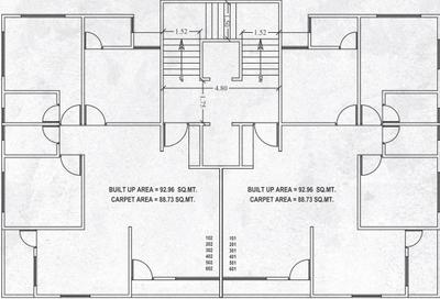 Project Image of 0.0 - 955.08 Sq.ft 3 BHK Apartment for buy in Riddhi Pratha Heritage
