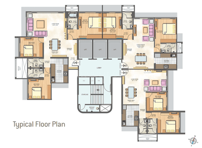 Project Image of 957.99 - 1321.27 Sq.ft 2 BHK Apartment for buy in Sona Asteria Heights