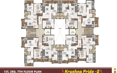 Project Image of 502.0 - 855.0 Sq.ft 1 BHK Apartment for buy in Krushna Pride 2
