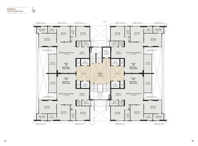 Project Image of 1363.68 - 3033.27 Sq.ft 3 BHK Apartment for buy in The Sparkle