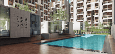 Project Image of 392.88 - 852.39 Sq.ft 2 BHK Apartment for buy in Rohan Abhilasha Building B