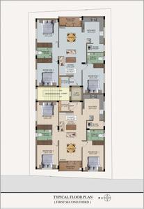 Project Image of 1209.0 - 1461.0 Sq.ft 3 BHK Apartment for buy in Prabha Thendral
